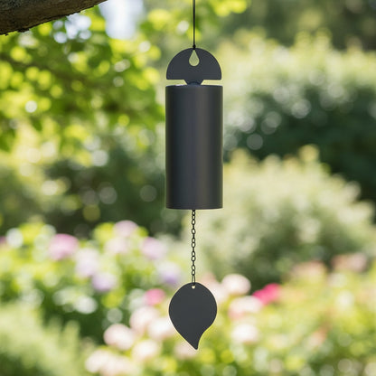 Modern Matte Metal Cylinder Wind Chime