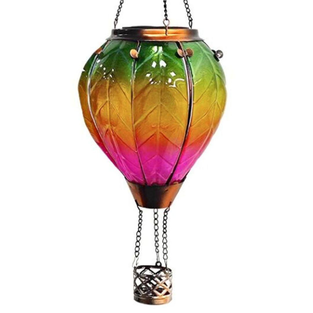 Rainbow Solar Hot Air Balloon Lantern