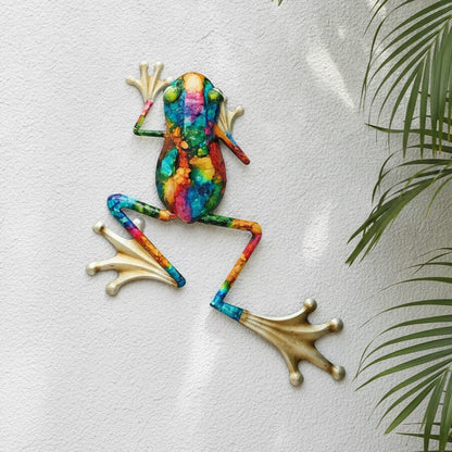 Rainbow Tree Frog Wall Art