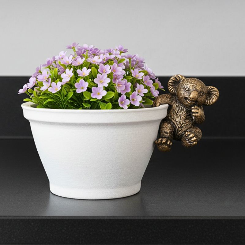 Curious Koala Peekaboo Pot Hanger Pair