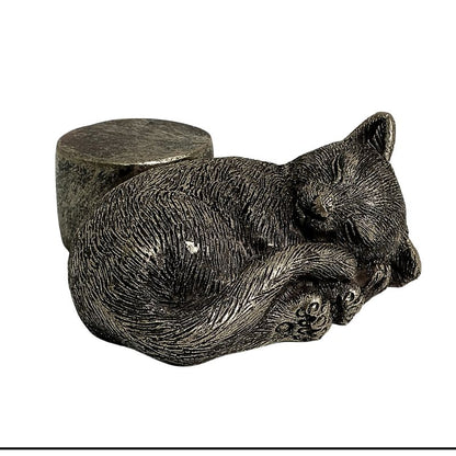 Cosy Napping Cat Pot Feet