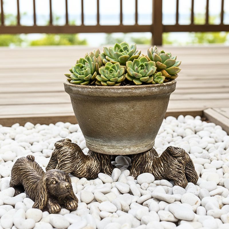 Playful Pups Garden Pot Feet