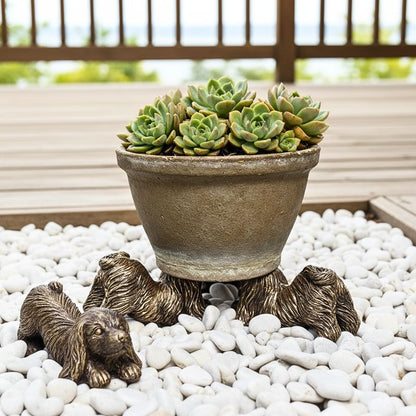 Playful Pups Garden Pot Feet