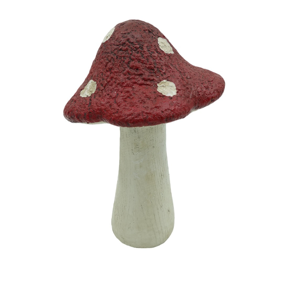 Storybook Red Toadstool Garden Ornament