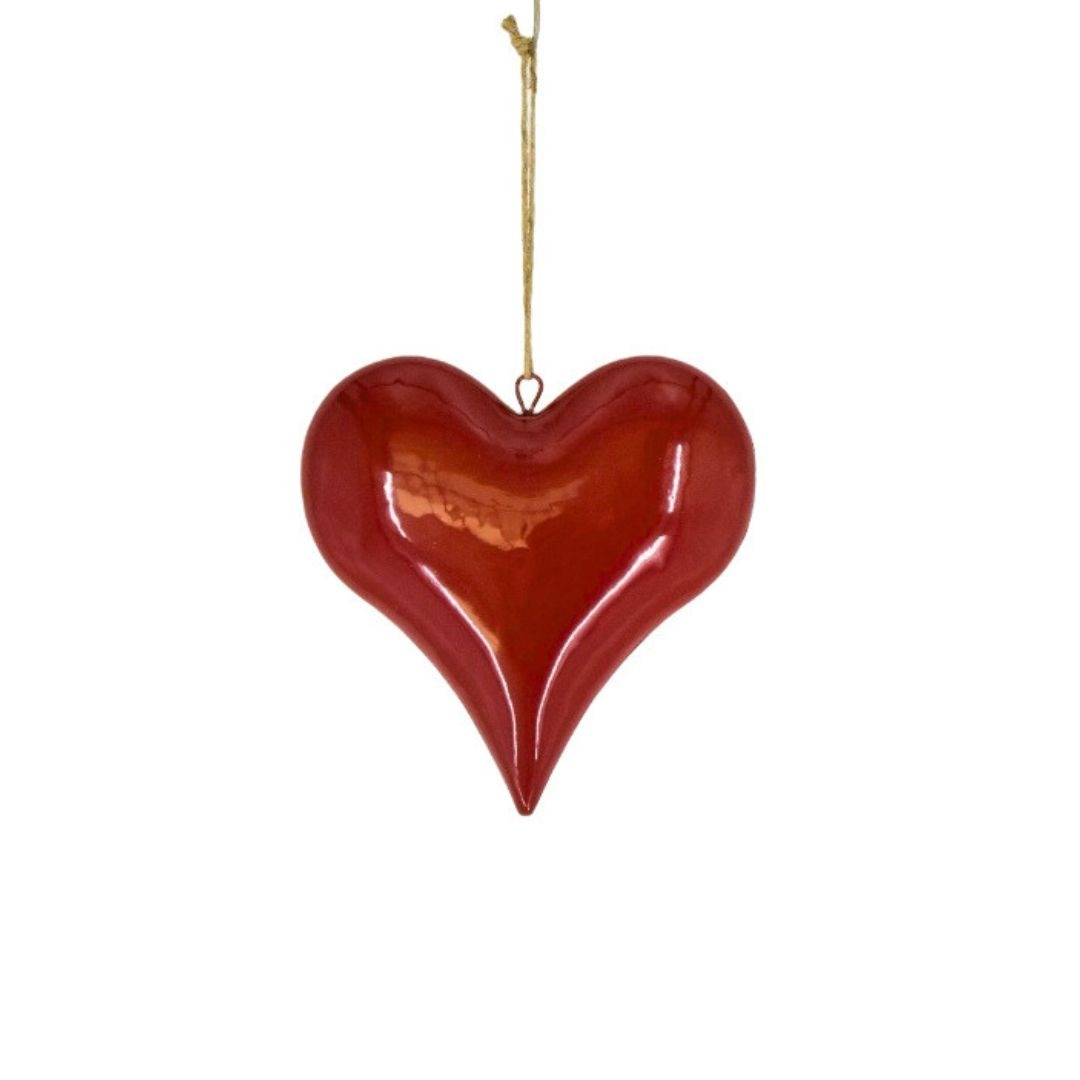 Large Red Heart Hanging Decoration