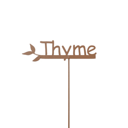 Thyme Garden Stake