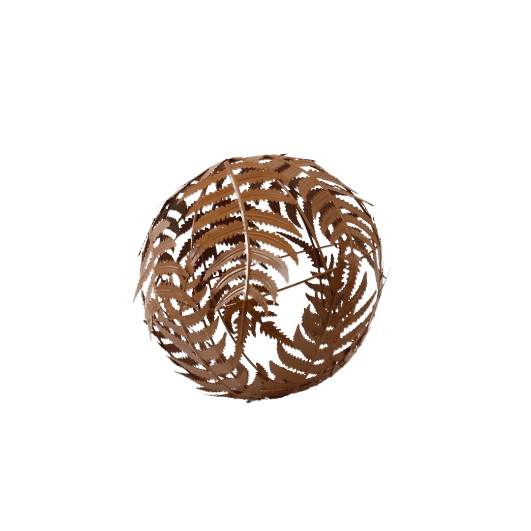 Metal Fern Ball Garden Décor