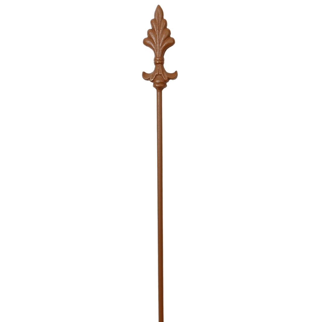 Rusty Finial Garden Stake