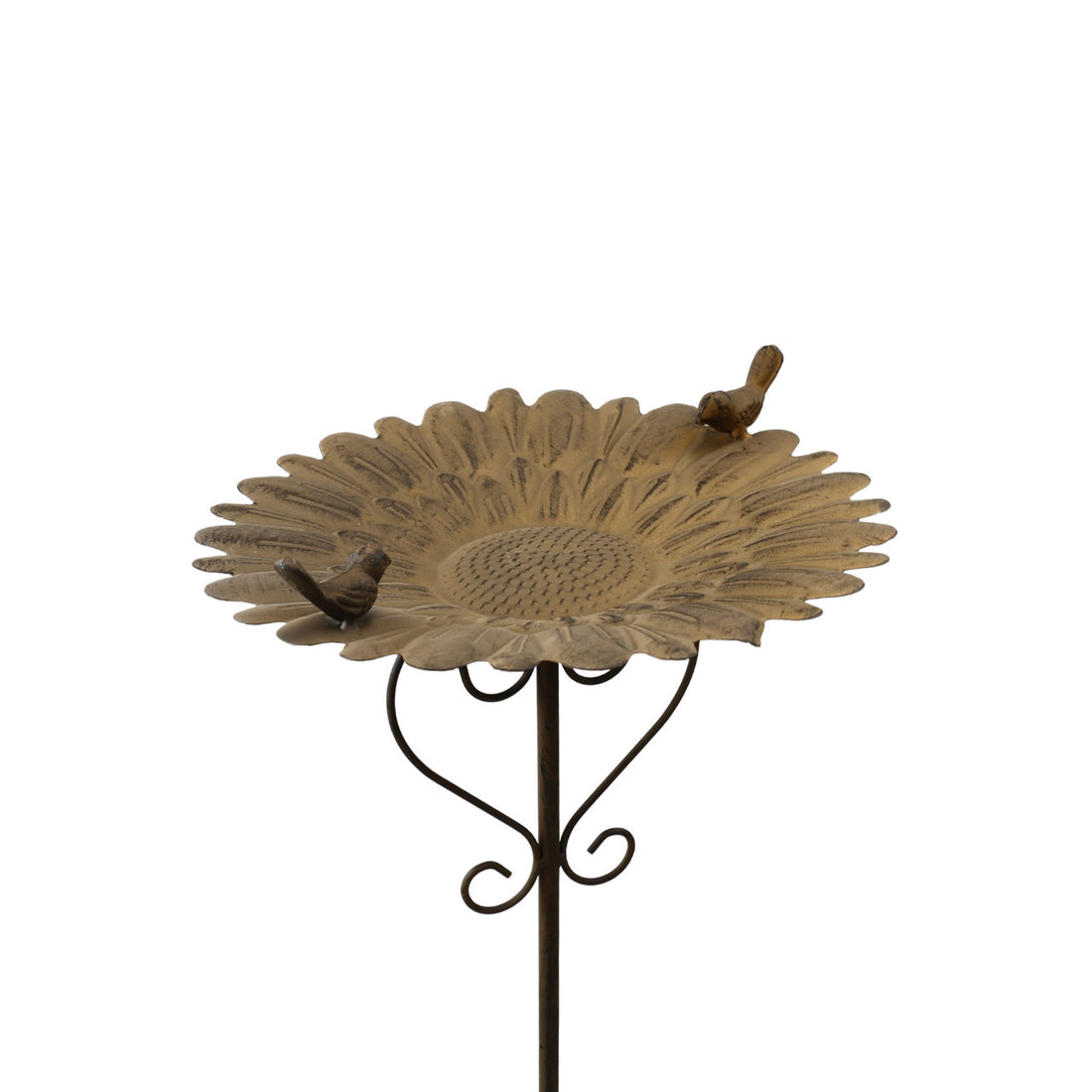 Sunflower Bird Feeder Garden Stake