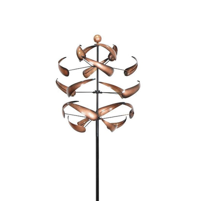 Copper Cyclone Garden Windspinner