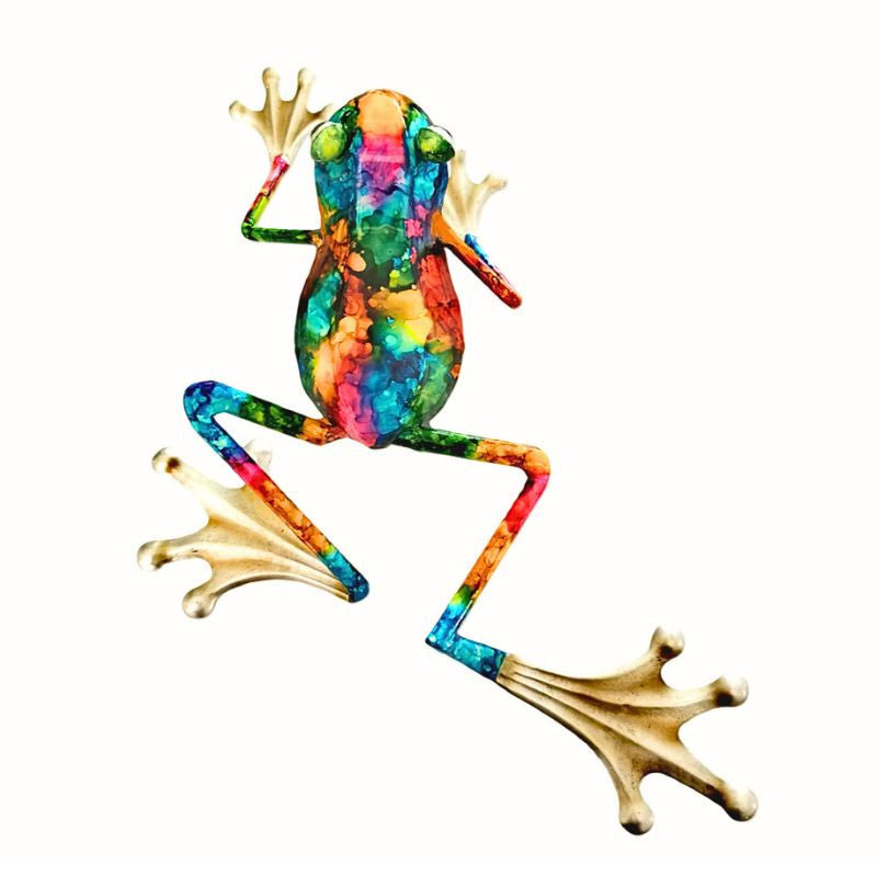 Rainbow Tree Frog Wall Art