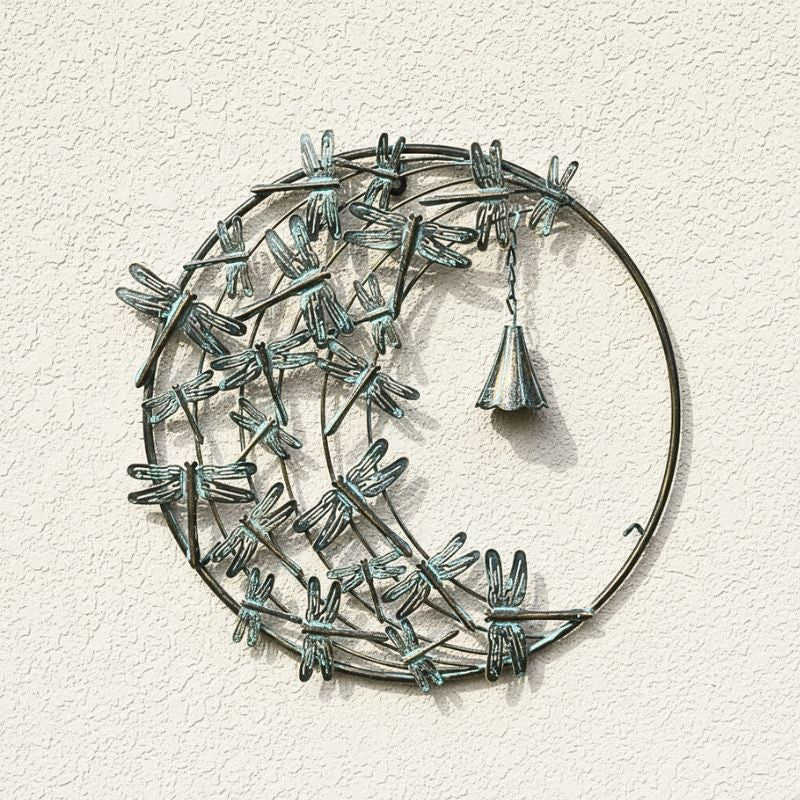 Dragonfly Bell Wall Art