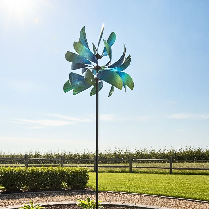 Dancing Ocean Leaves Wind Spinner