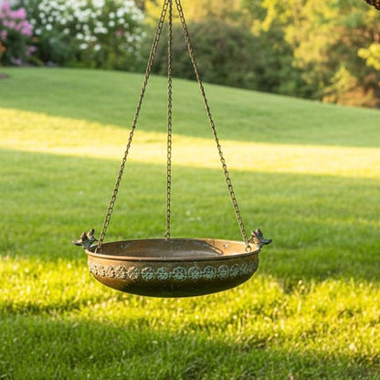Vintage Hanging Bird Feeder