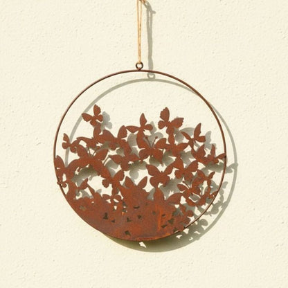 Butterfly Dreams Circle Wall Art