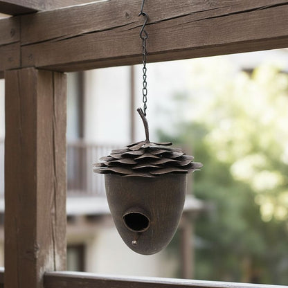 Little Woodland Pinecone Birdhouse