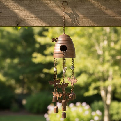 Honey Haven Birdhouse Wind Chimes