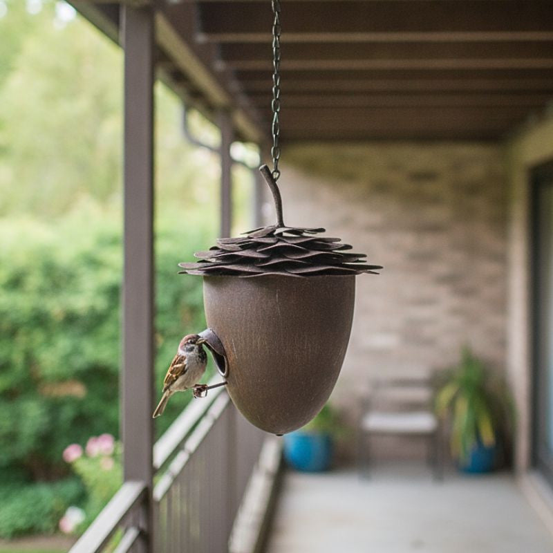 Little Woodland Pinecone Birdhouse