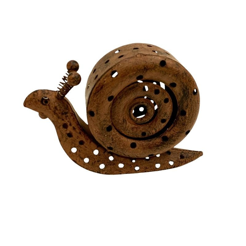 Captain Slow Metal Garden Snail