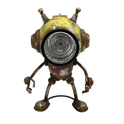 Cylops Robot Metal Garden Solar Light