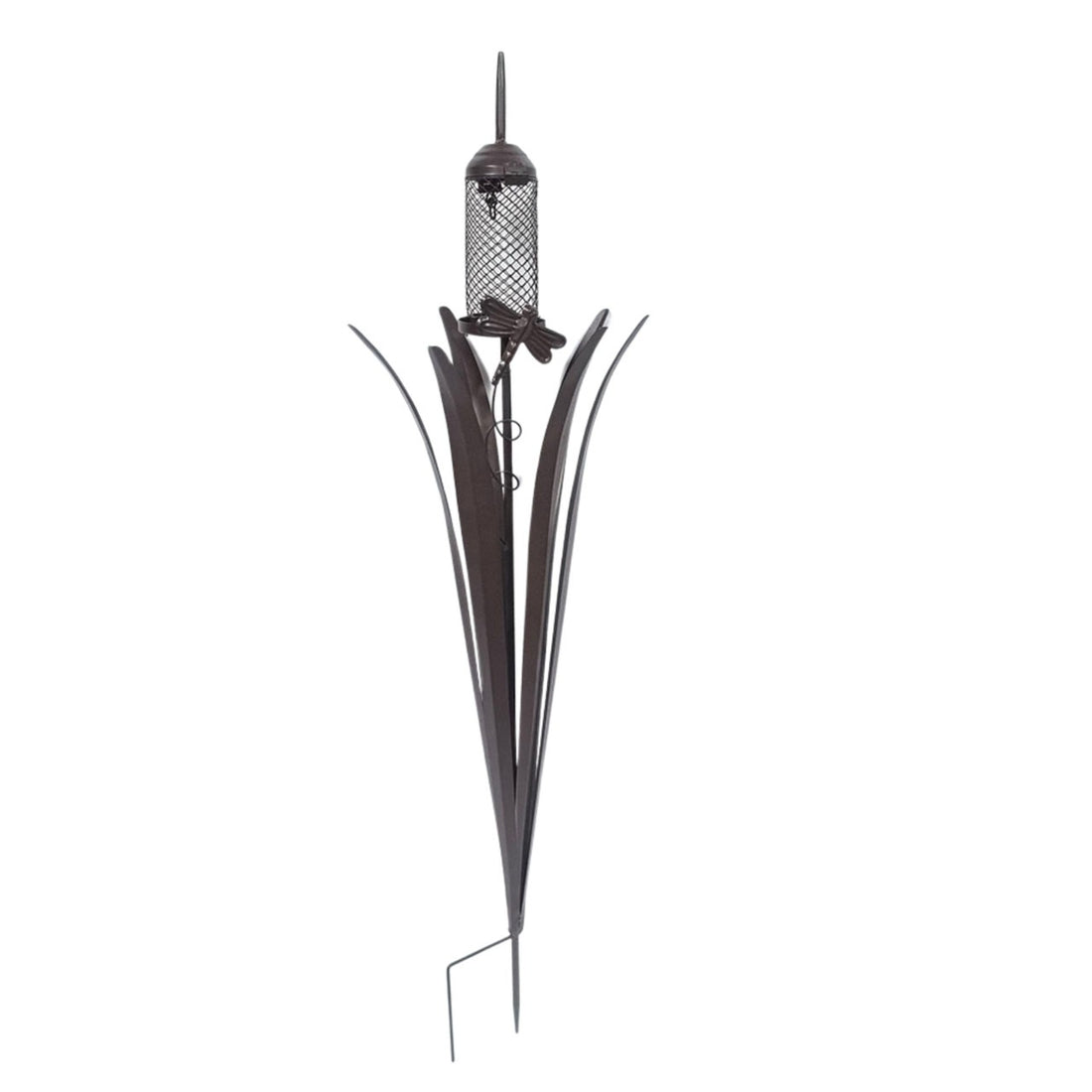 Rustic Bulrush Garden Bird Feeder