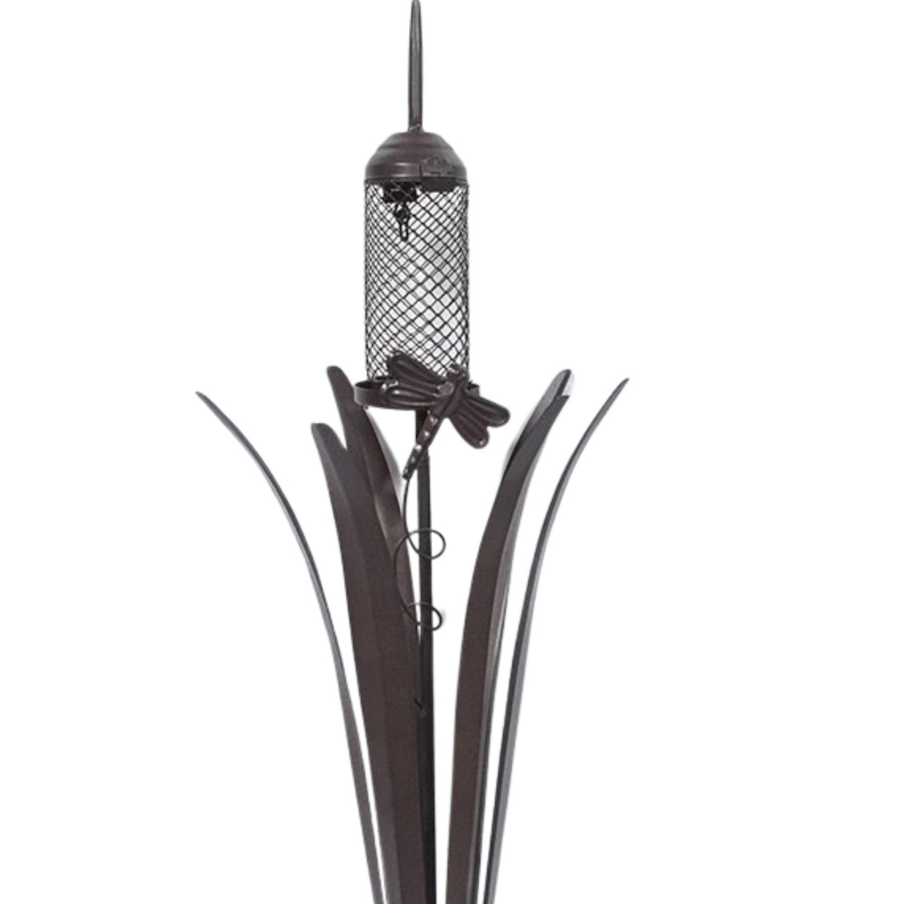 Rustic Bulrush Garden Bird Feeder