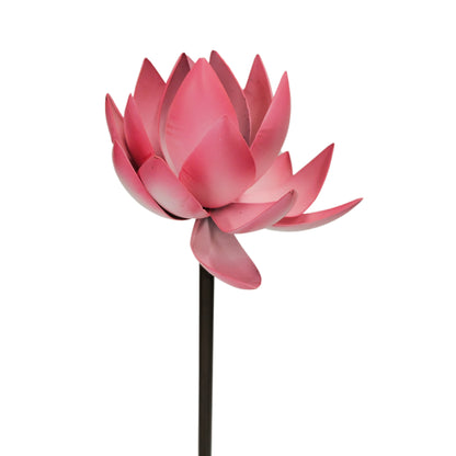 PINK LOTUS FLOWER STAKE