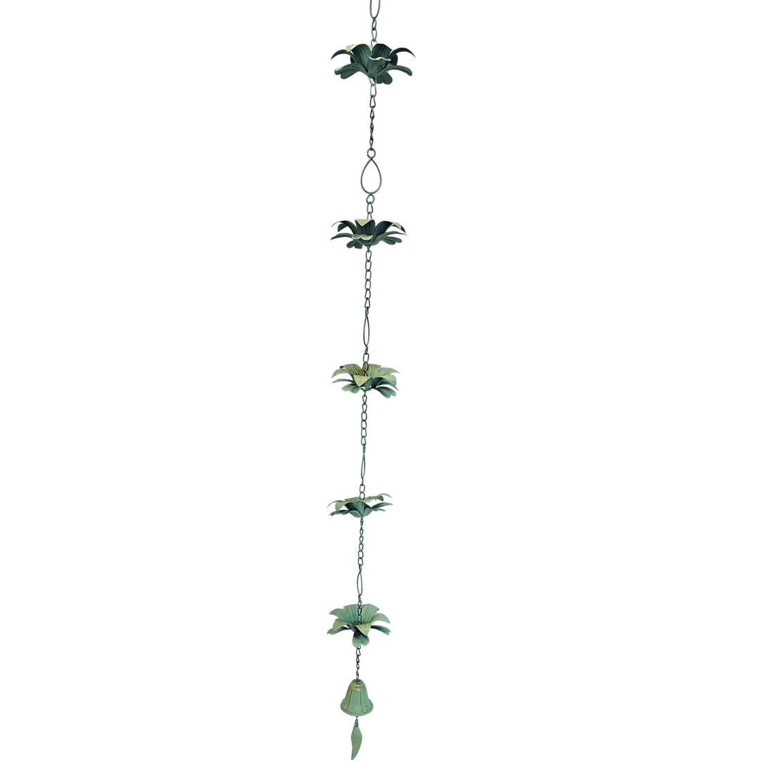 Tranquil Lotus Rain Chain
