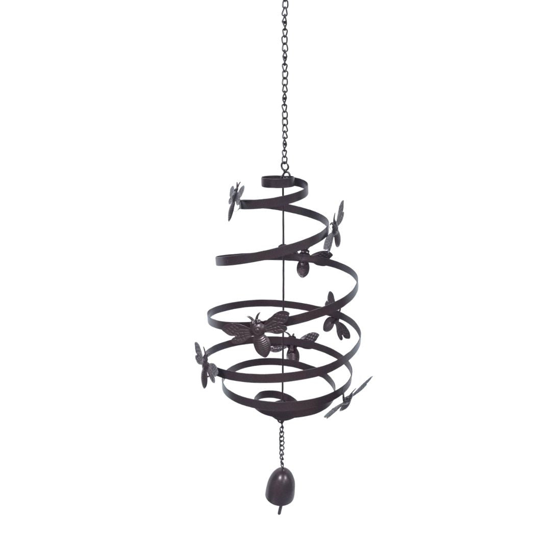 Spiral Bee Metal Chime