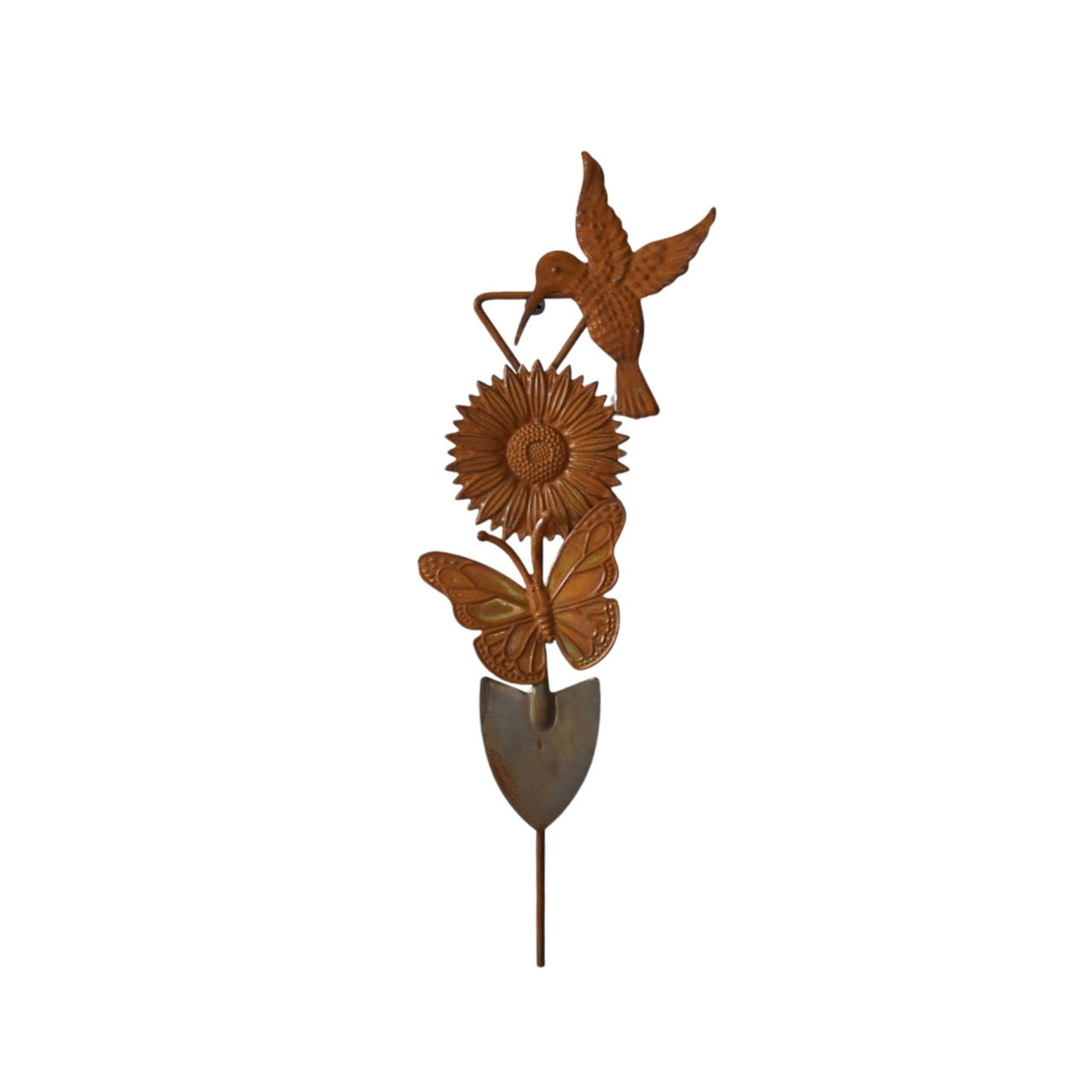 Decorative Bird and Flower Garden Spade