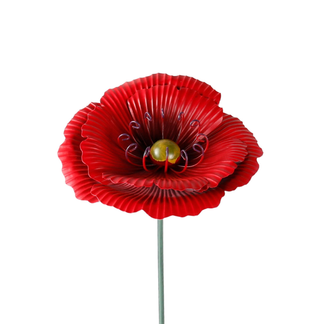 Remembrance Poppy Garden Stake