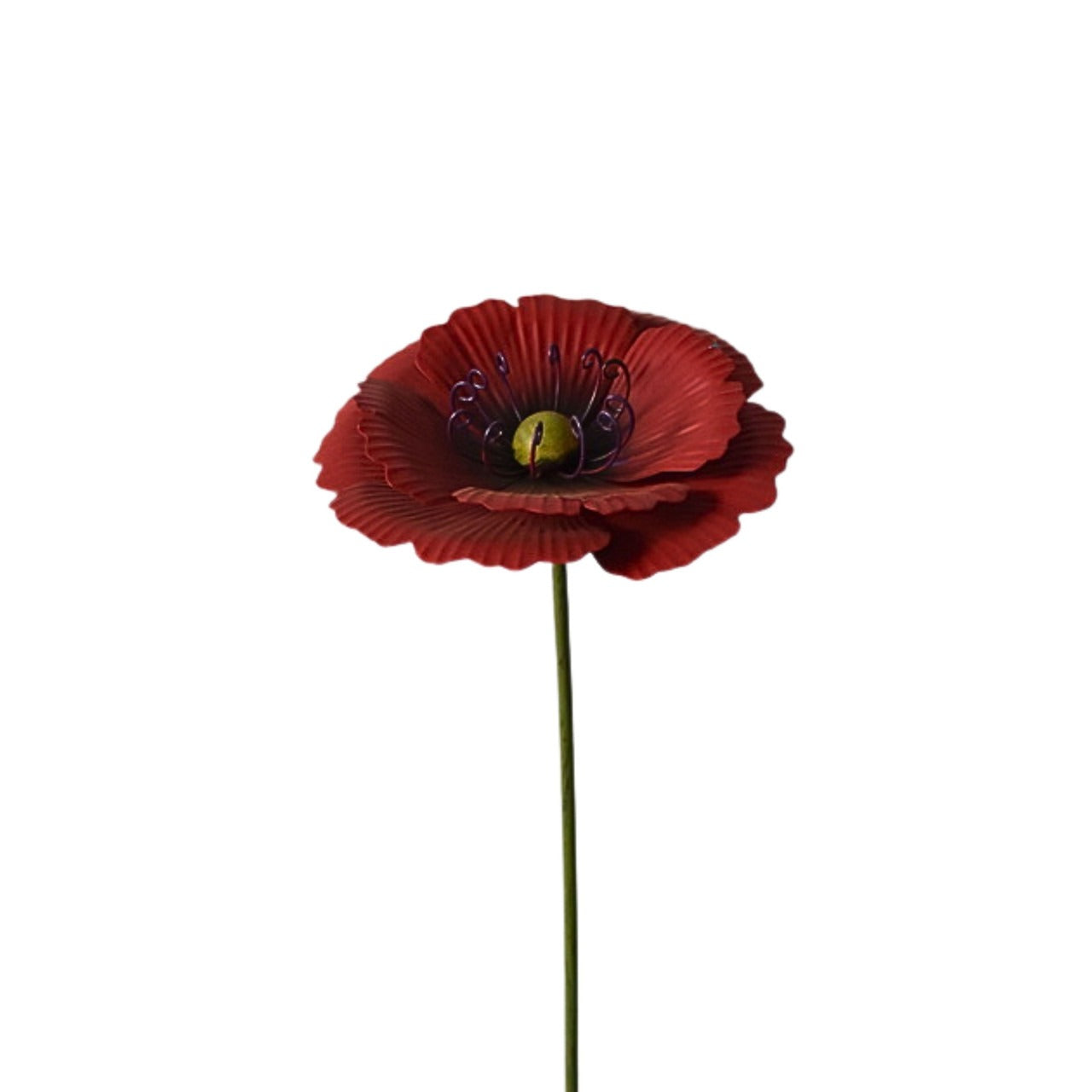 Remembrance Poppy Garden Stake