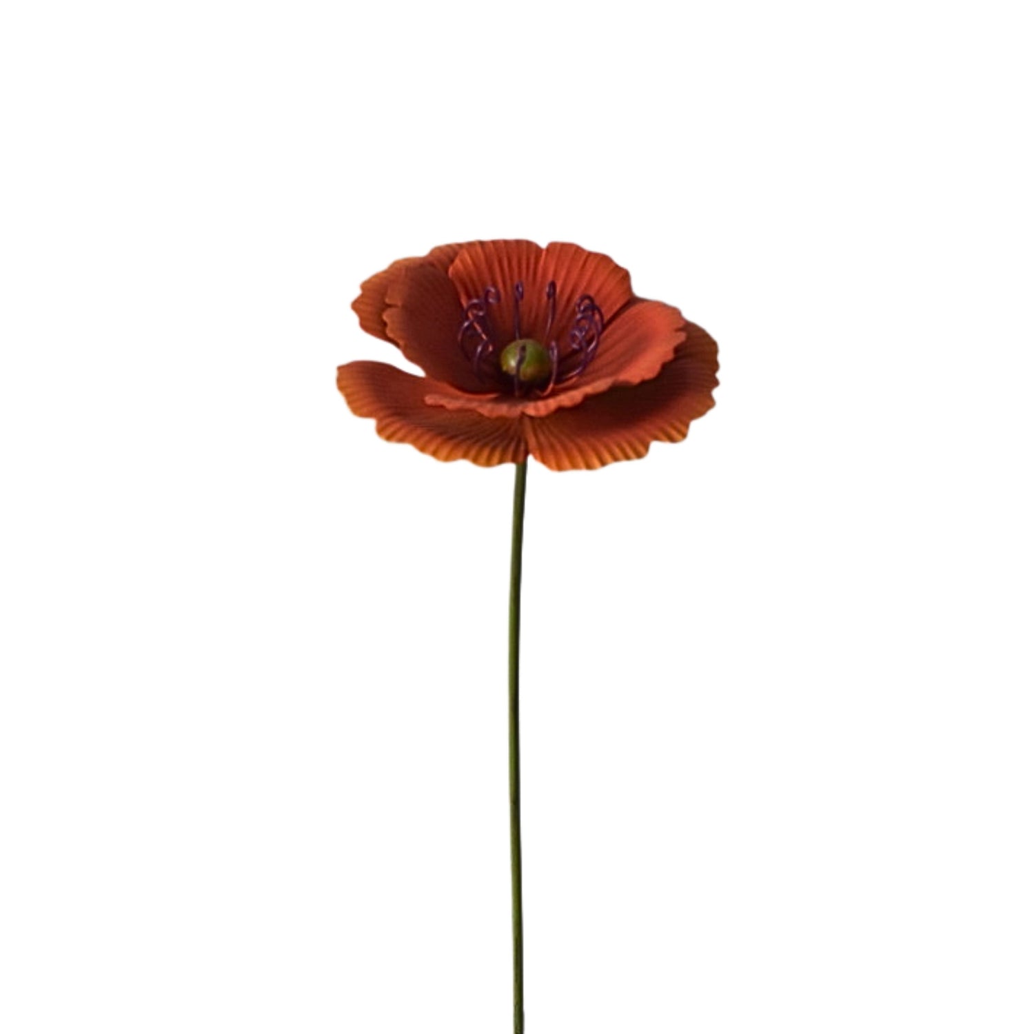 Autumn Glow Poppy Garden Stake