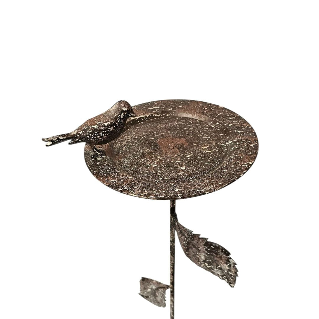 Rustic Decorative Bird Feeder Stake