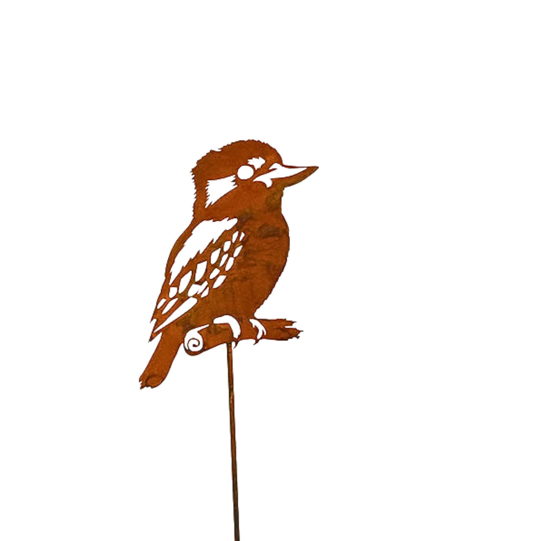Rustic Kookaburra Garden Stake