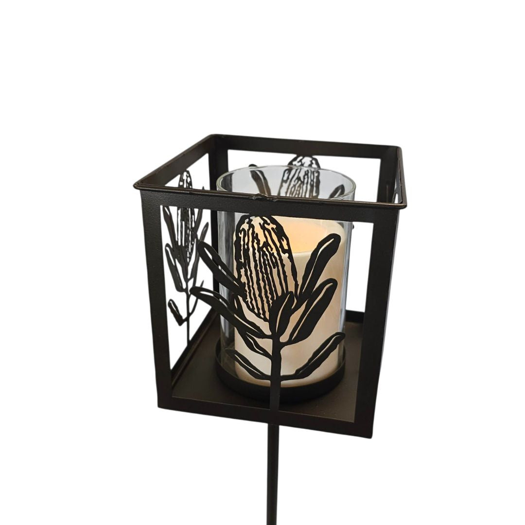 Banksia Lantern Garden Stake