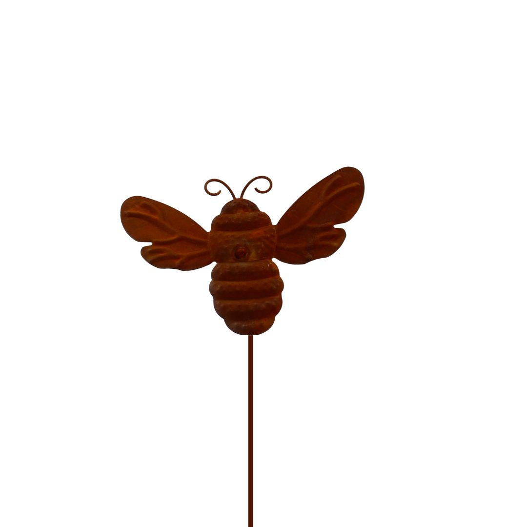 Bee Decorative Garden Stake Small