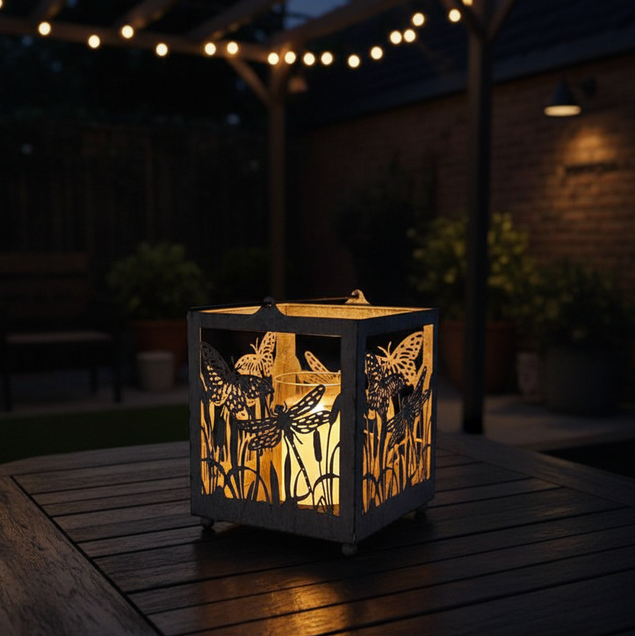 Spring Garden Table Lantern