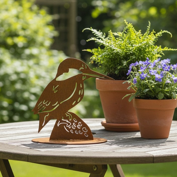 Rustic Kingfisher Decor