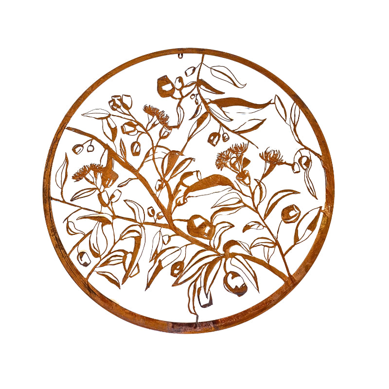 Laser Cut Eucalyptus Wall Art