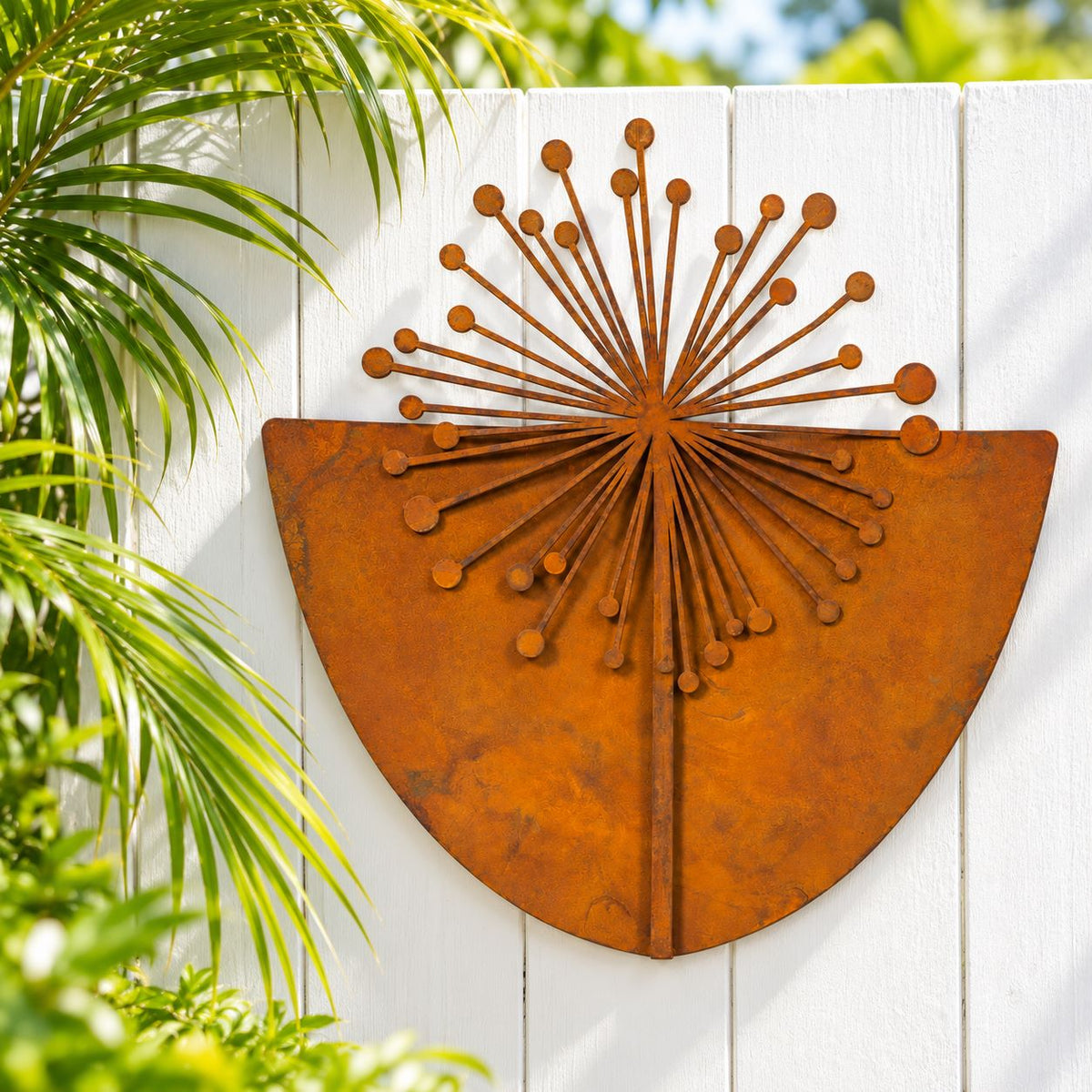 Rustic Layered Laser Cut Allium Wall Art
