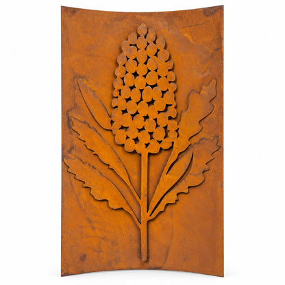 Rustic Layered Laser Cut Bottle Brush Wall Art