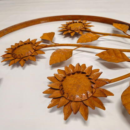 Sunflower wall art