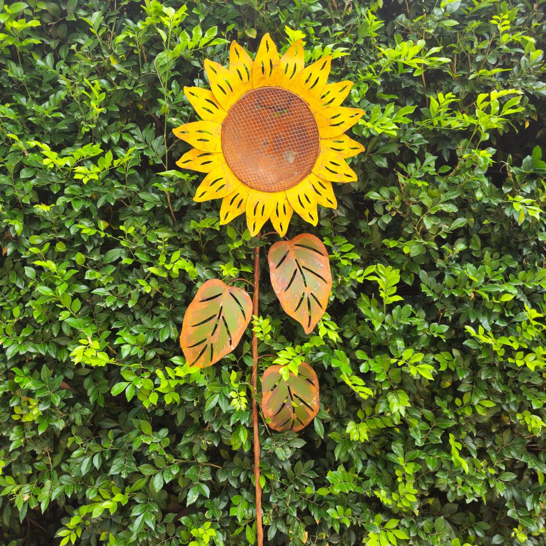 SUNFLOWER BIRDFEEDER STAKE