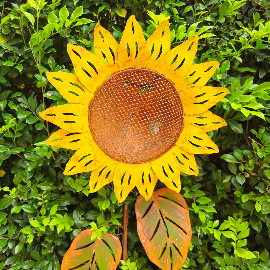 SUNFLOWER BIRDFEEDER STAKE