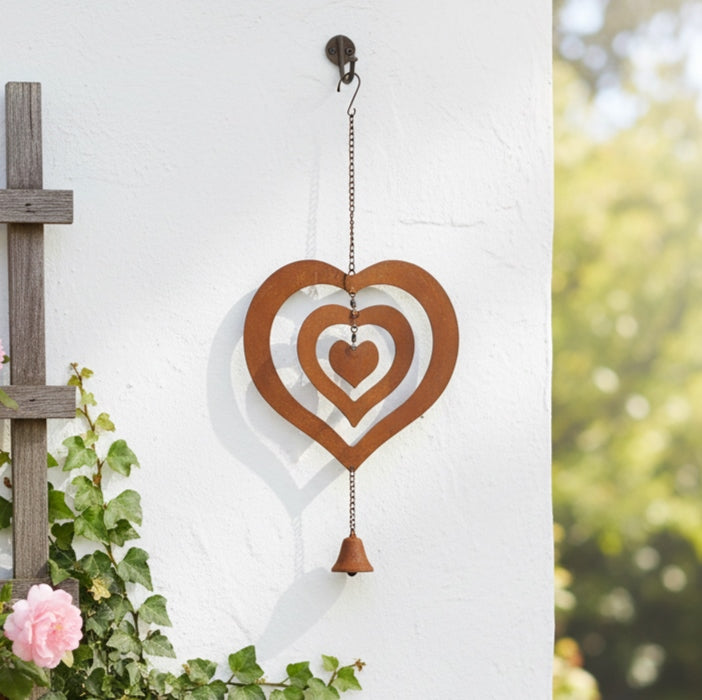 HANGING RUSTIC HEARTS