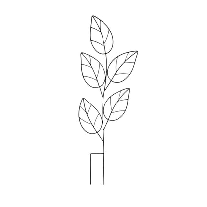 Growing frame leaves