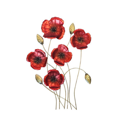 Scarlet Poppy Bloom Wall Art