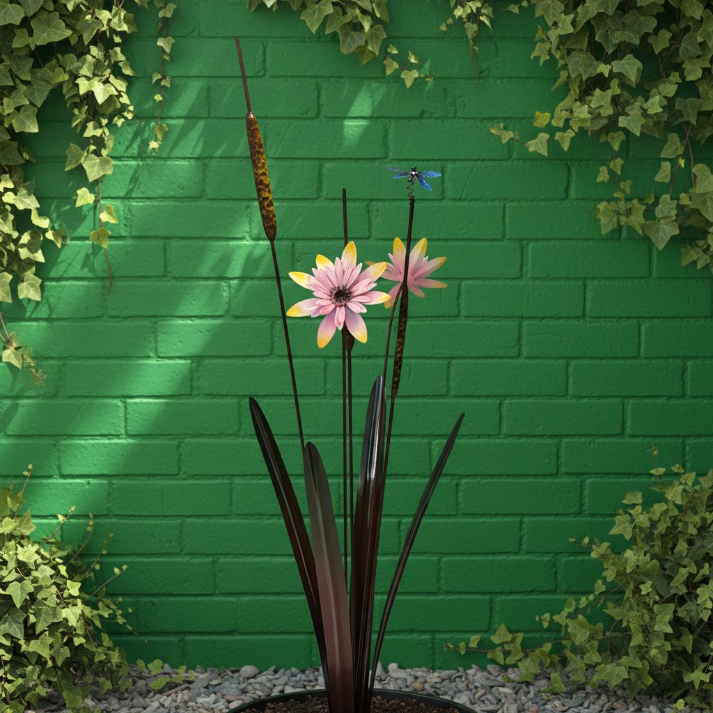 Dragonfly Daydream Garden Stake