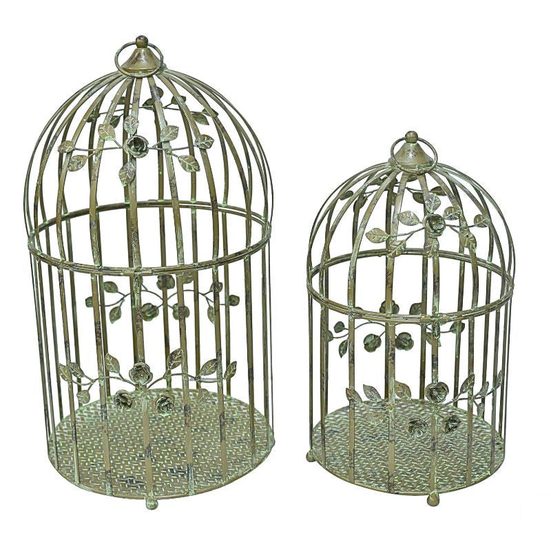Secret Garden Birdcage Planters